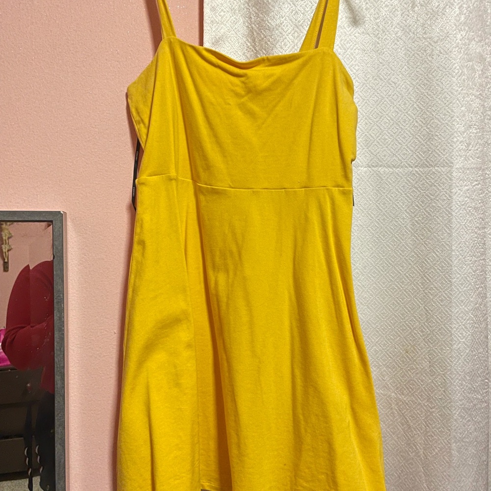 Open back dress